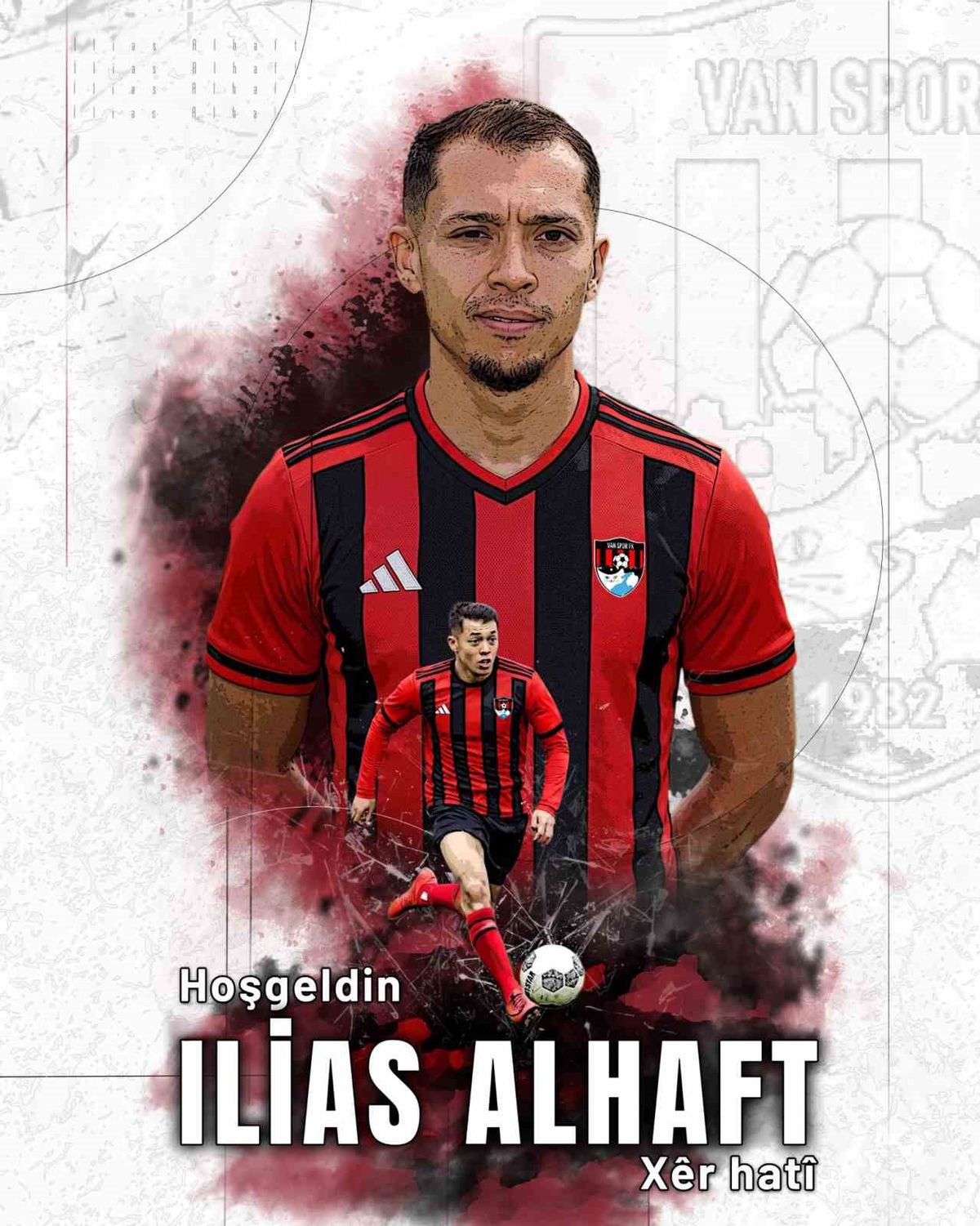 Vanspor, Ilias Alhaft'ı 2 yıllığına kadrosuna kattı
