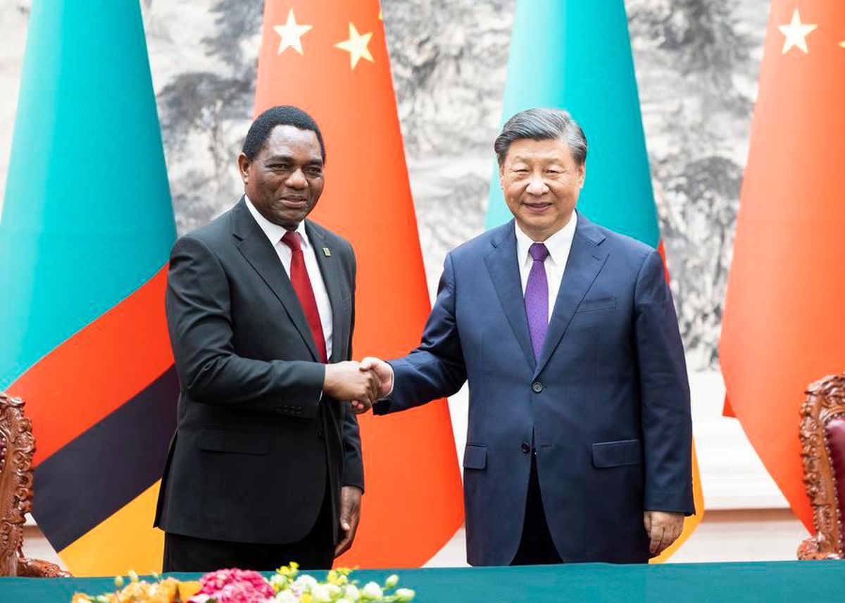 Xi Jinping, yeniden seçilen Zambiya Cumhurbaşkanı Hichilema'yı kutladı