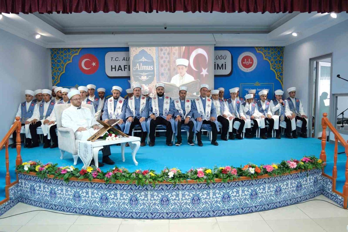 Almus'ta 41 Hafıza İcazet Belgesi Takdim Edildi