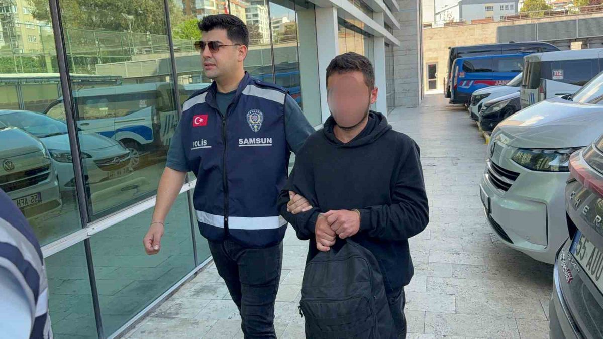 Samsun'da Babasını Darp Eden Şahıs Gözaltına Alındı