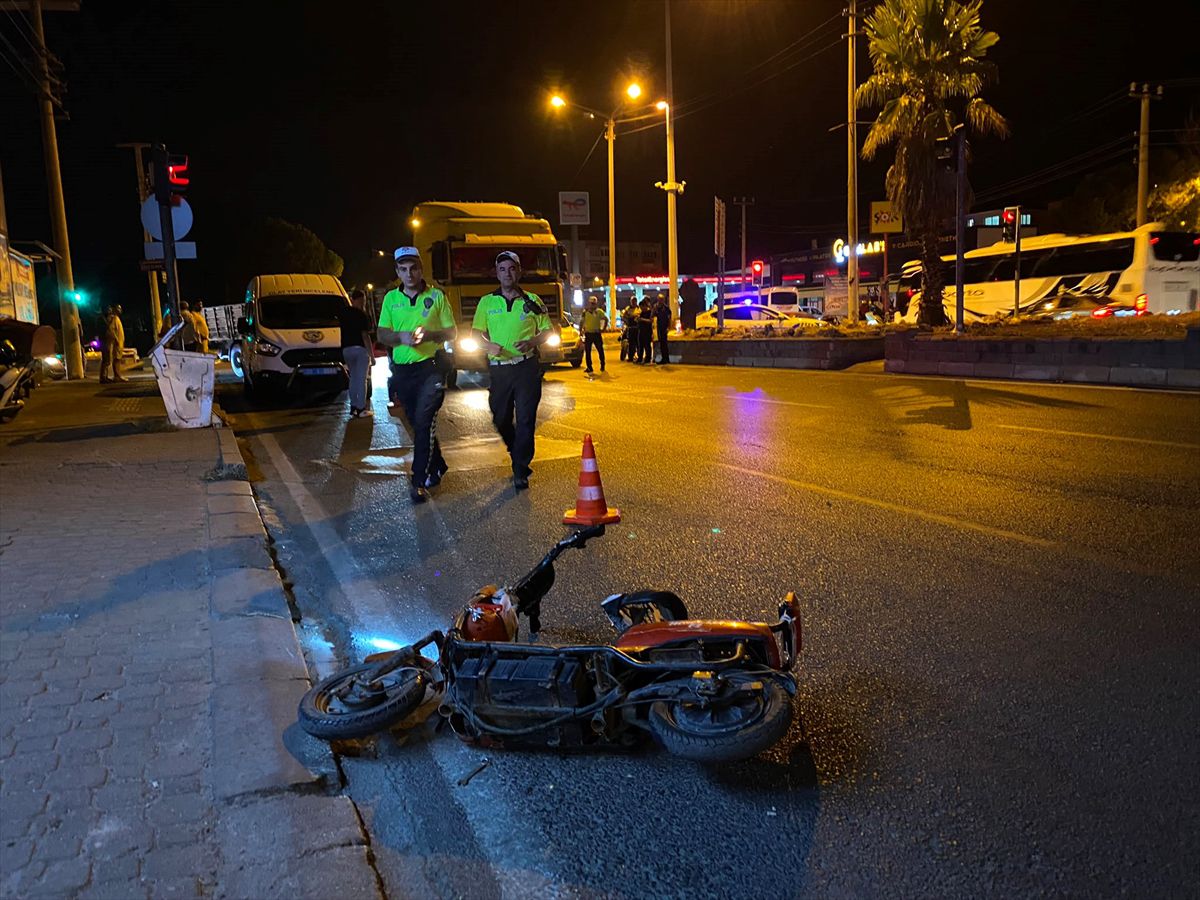 Nazilli'de Elektrikli Bisiklet Kazası: 1 Ağır Yaralı