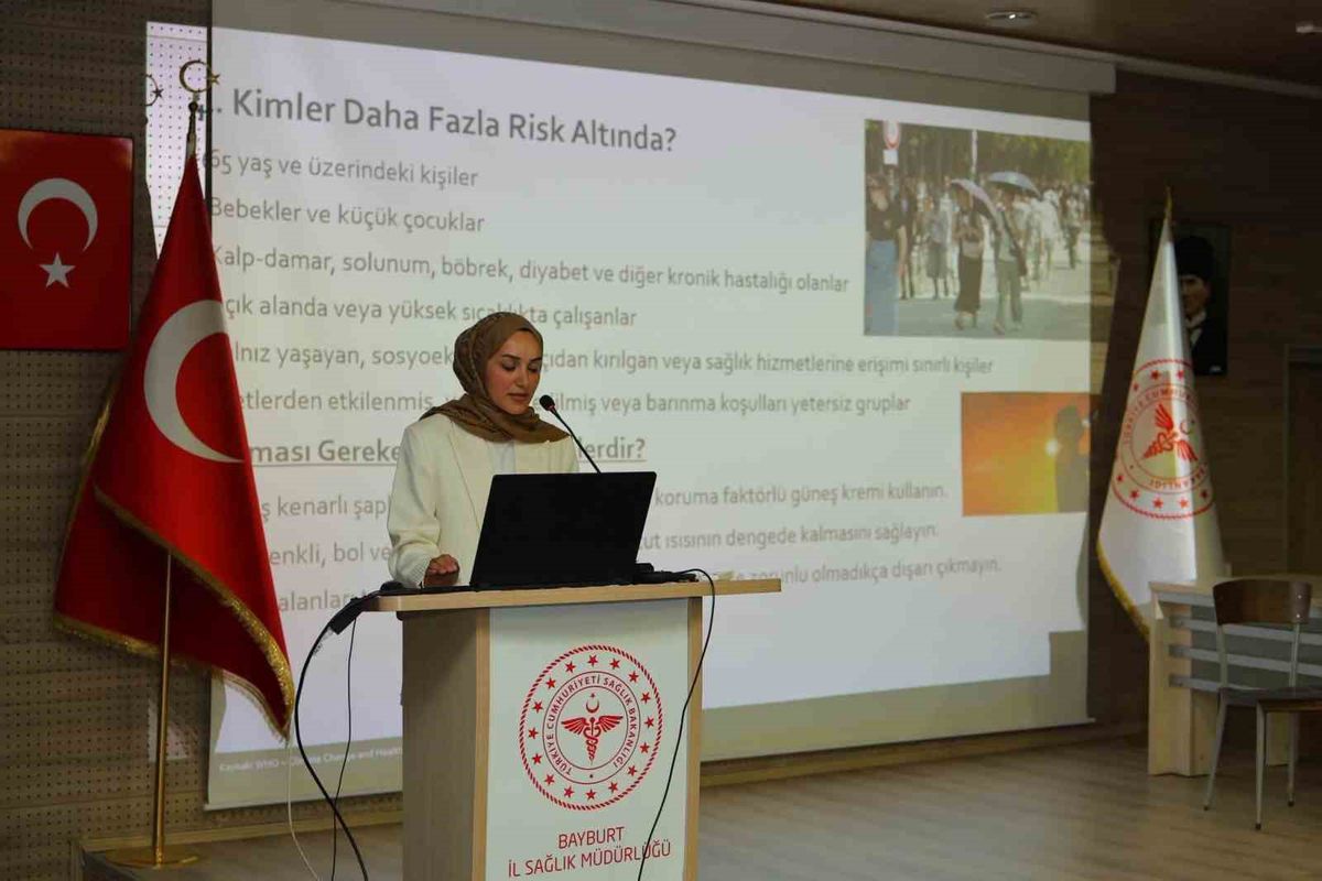 Bayburt'ta İklim Krizi Eğitimi Düzenlendi