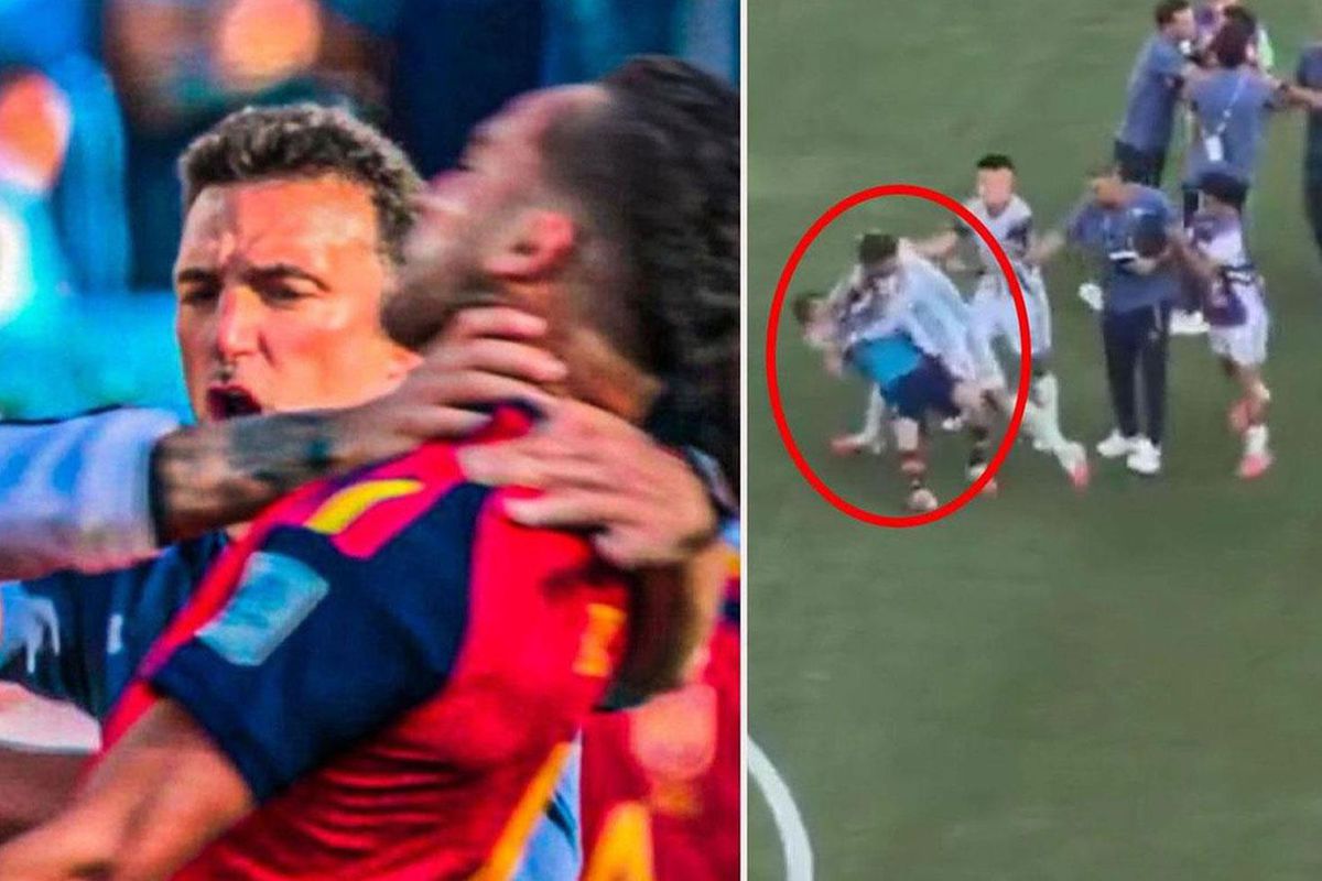 Dünya Kupası finalinde rakip futbolculara saldıran Paredes'e tarihi ceza