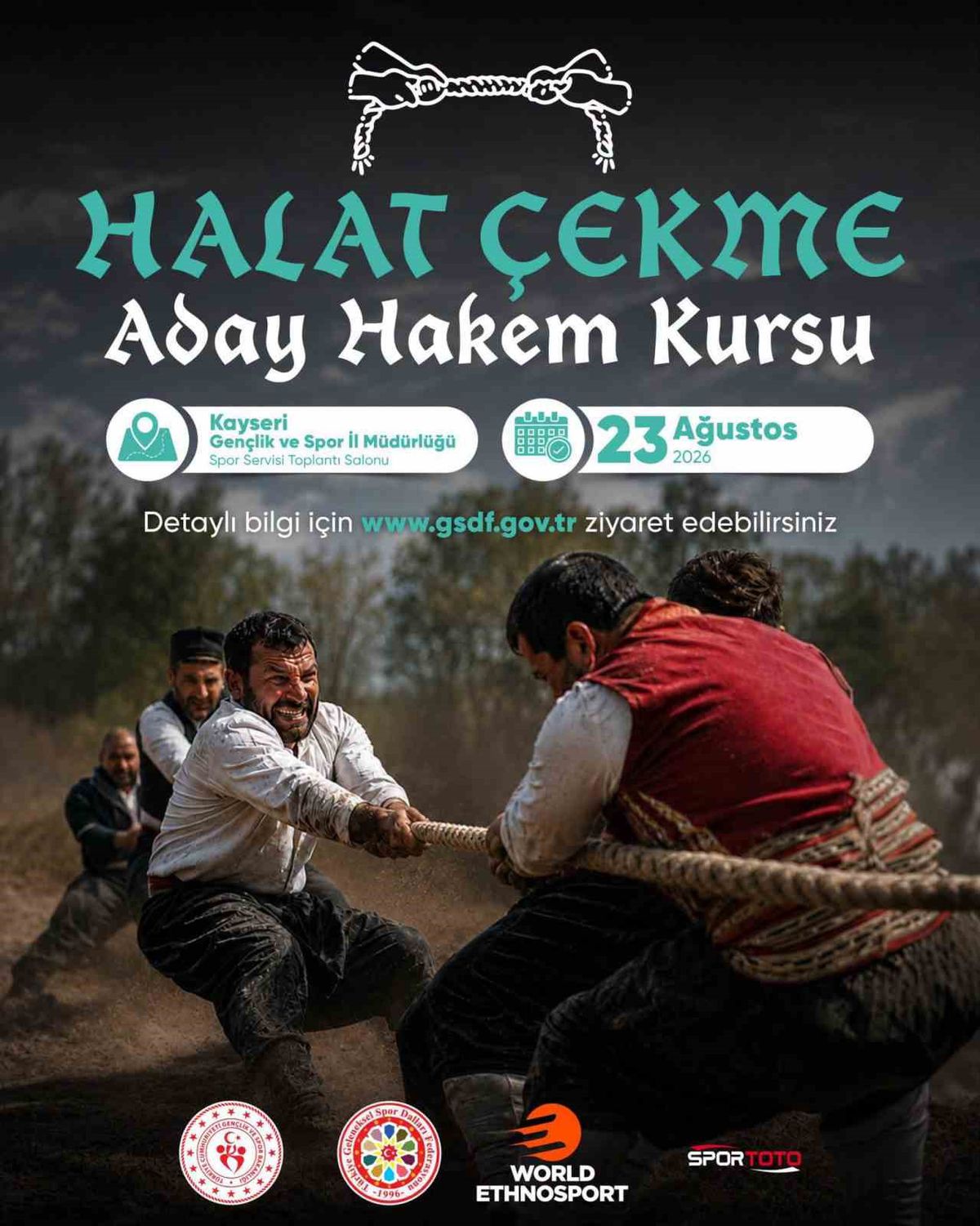 Halat Çekme Hakemliği İçin Aday Kursu Düzenlenecek