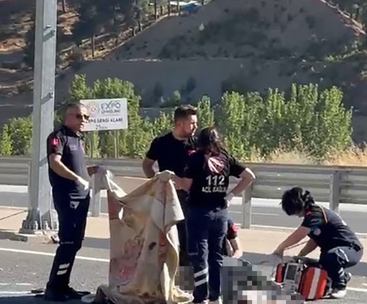 Göksun'da trafik kazası: 1 ölü, 4 yaralı
