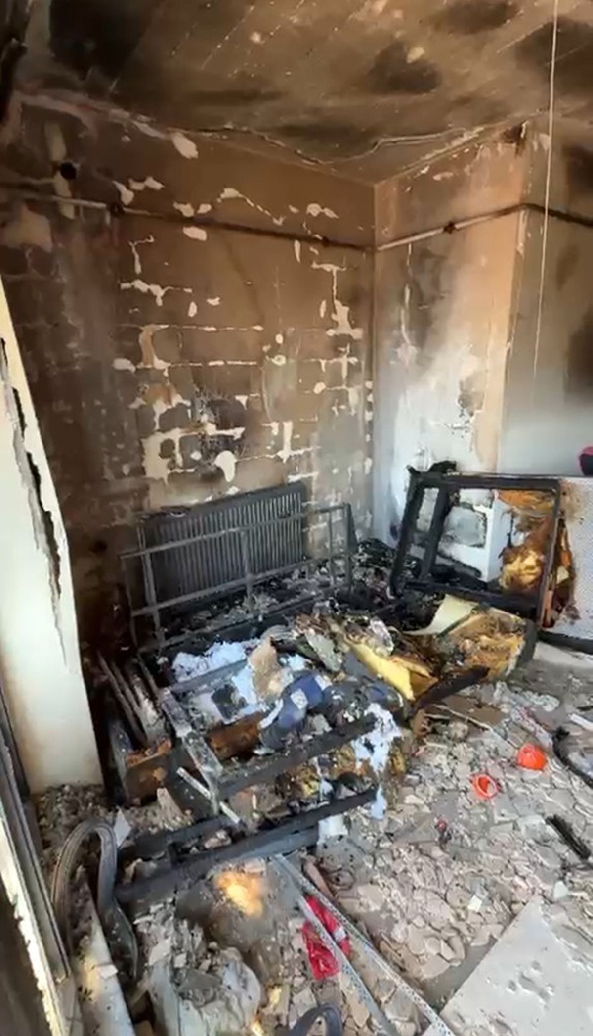 Karabük'te apartman yangınında kundaklama şüphesi: 1 gözaltı