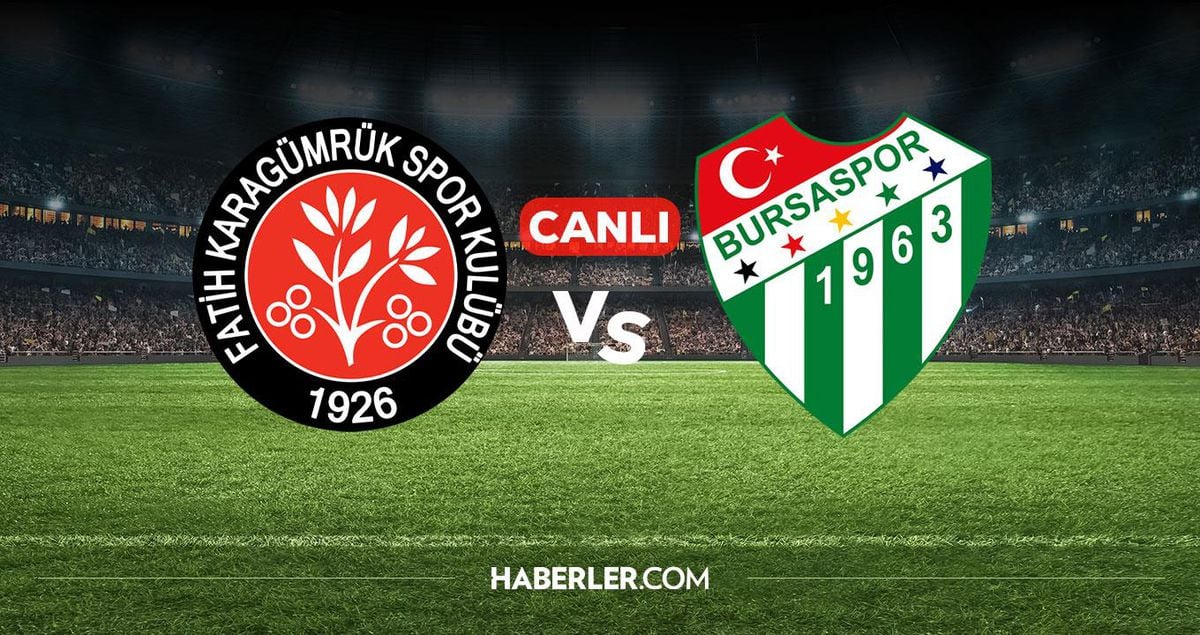 Karagümrük Bursaspor CANLI nereden izlenir? Karagümrük Bursaspor maçı hangi kanalda, nereden izlenir?
