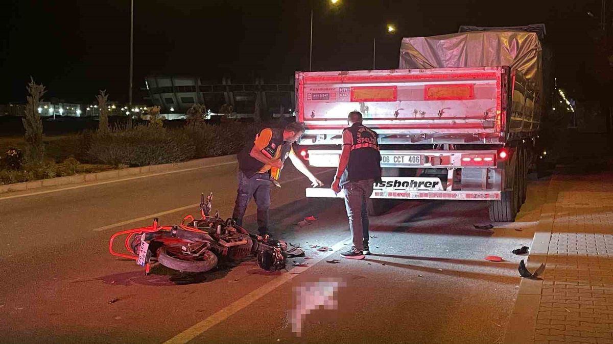 Karaman'da Feci Kaza: Motosiklet Sürücüsü Hayatını Kaybetti