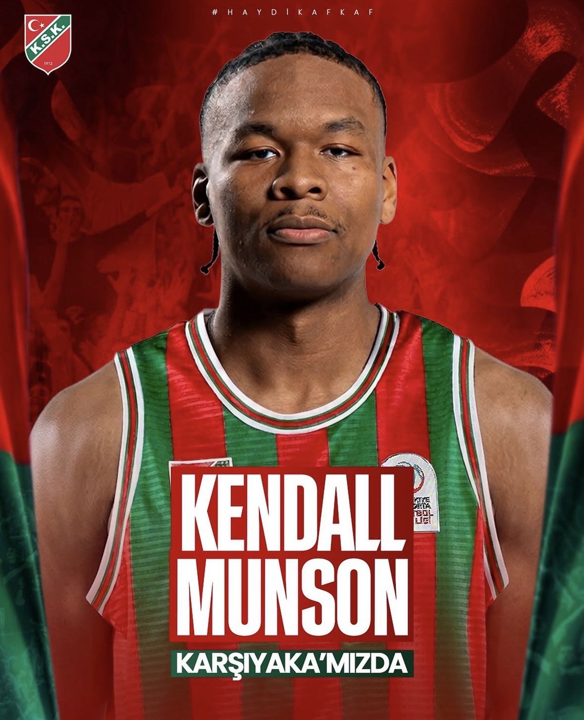 Karşıyaka, Kendall Munson'u Renklerine Kattı