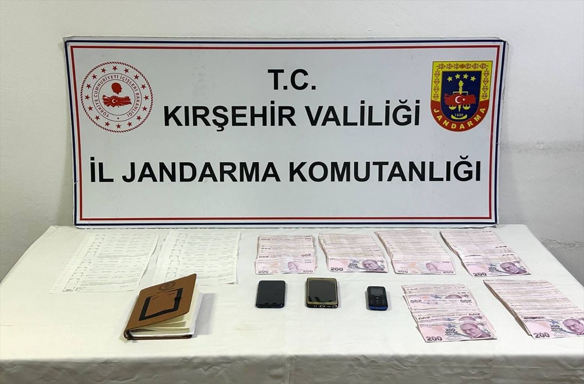 Kırşehir'de dev tefecilik operasyonu: 3 gözaltı