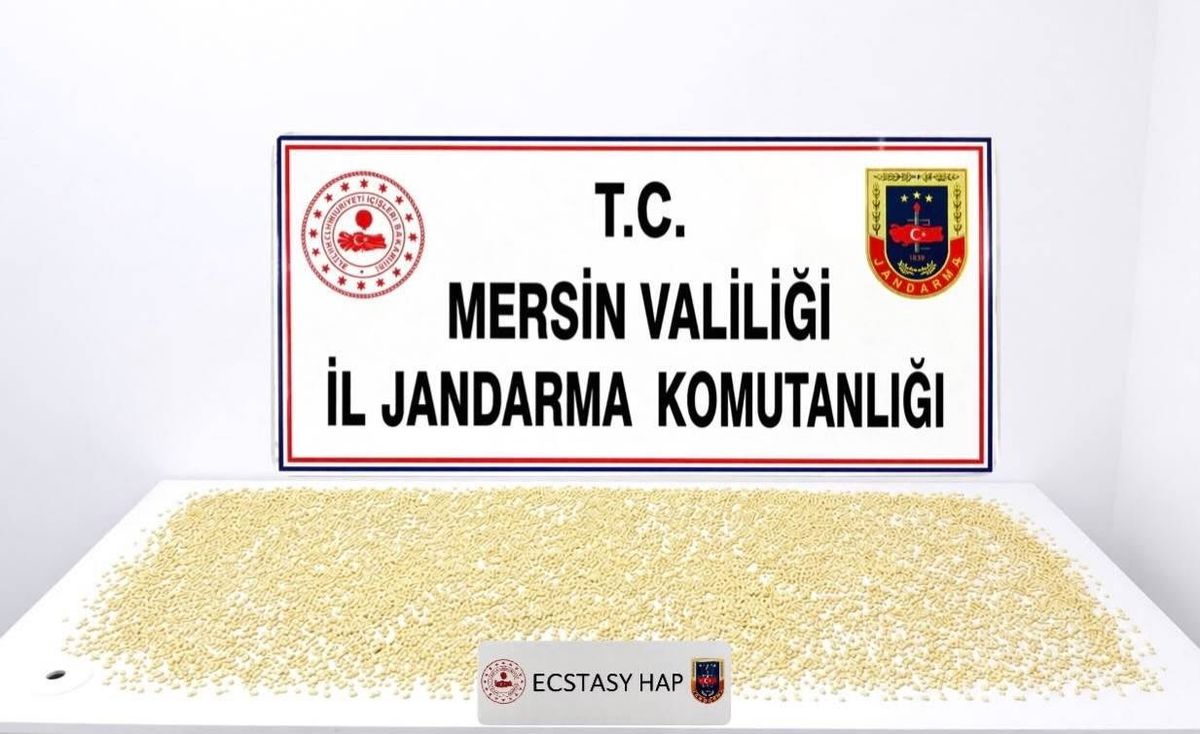 Mersin'de Uyuşturucu Operasyonu: 3 Bin 760 Ecstasy Hap Ele Geçirildi, 1 Tutuklama