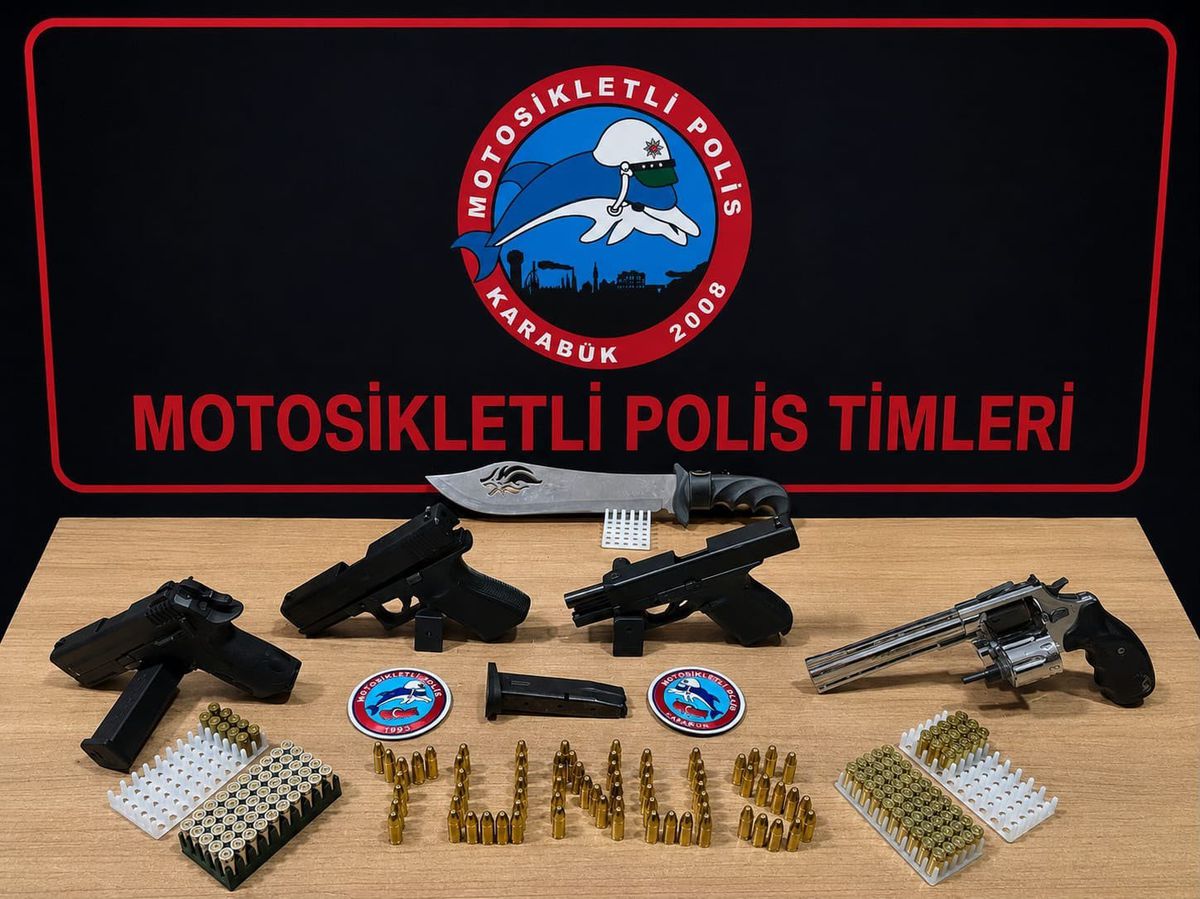 Karabük'te Silah Operasyonu: Ruhsatsız Tabanca ve Fişekler Ele Geçirildi