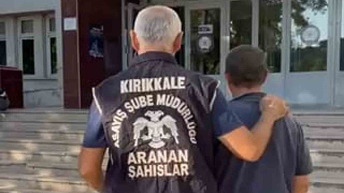 59 Yıl Ceza Kaçağı Kırıkkale'de Yakalandı