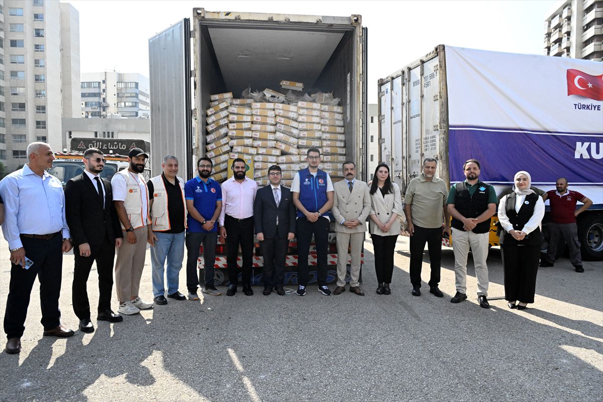 TDV'den Lübnan'a 112 ton kurban eti yardımı