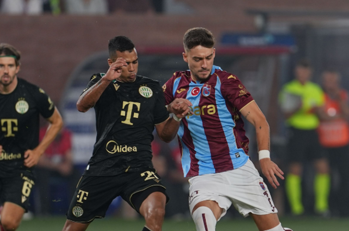 Trabzonspor Avrupa’da İlk Maçta Ferencvaros’a 1-0 Yenildi