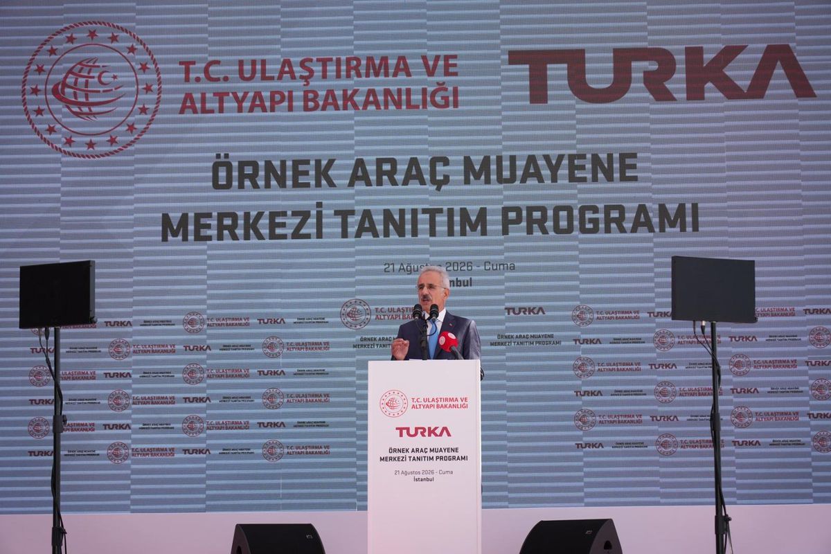 TURKA 81 ilde uygulanacak sistemin ilk örneğini İstanbul’da tanıttı Teknoloji üssü gibi araç muayene merkezi