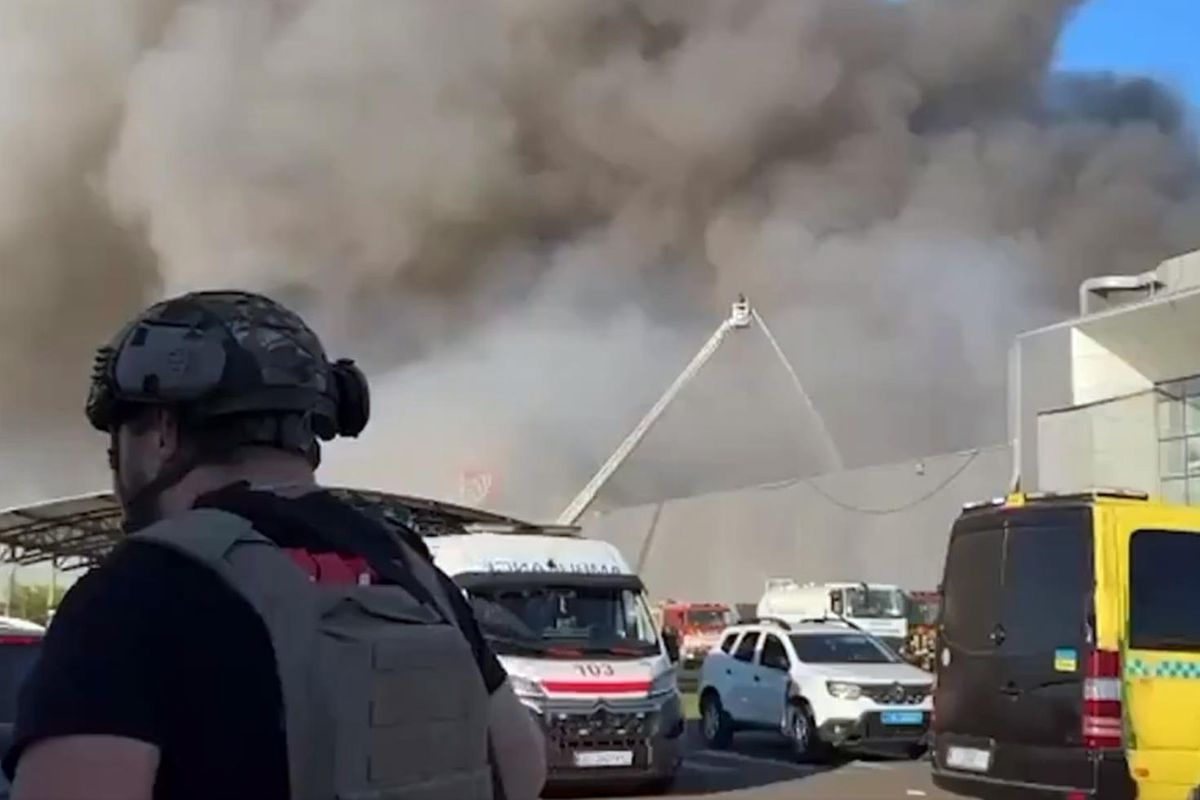 Rusya’nın Ukrayna’da AVM’ye düzenlediği saldırıda 5 kişi öldü, 91 kişi yaralandı