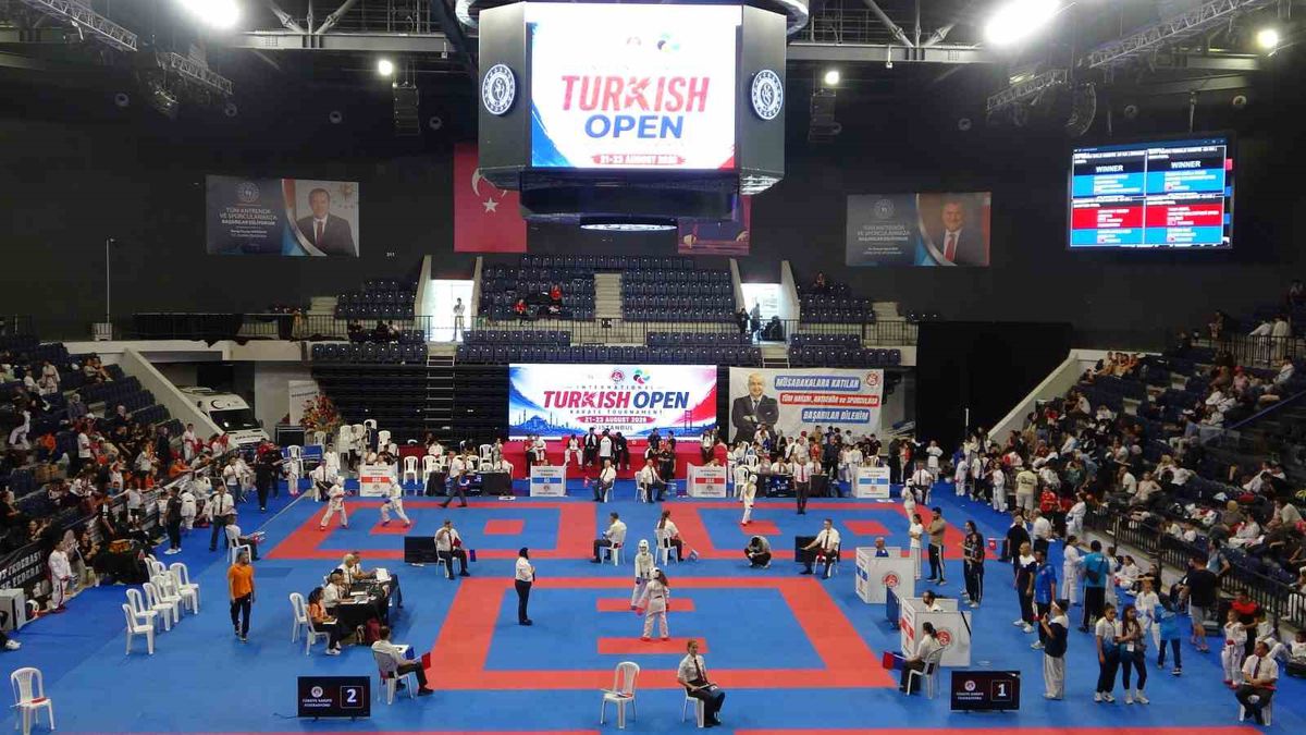 Turkish Open Karate Turnuvası İstanbul'da Başladı