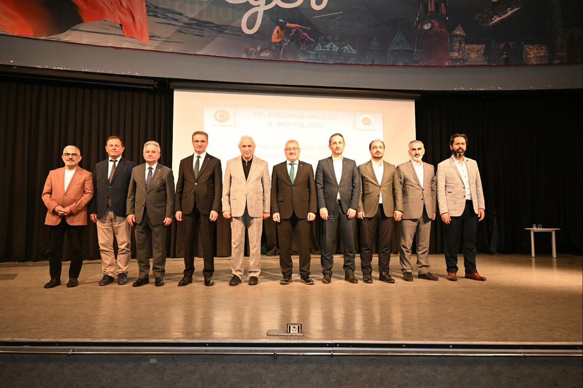 Erzurum'da Mevlid-i Nebi Haftası: 'Peygamberimiz ve Güzel Ahlak' Konferansı