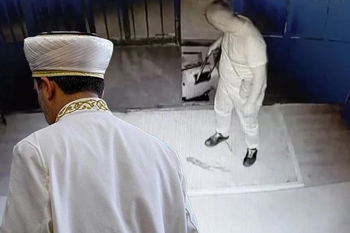 İlçedeki tüm imamlar peşine düştü, kıskıvrak yakalandı