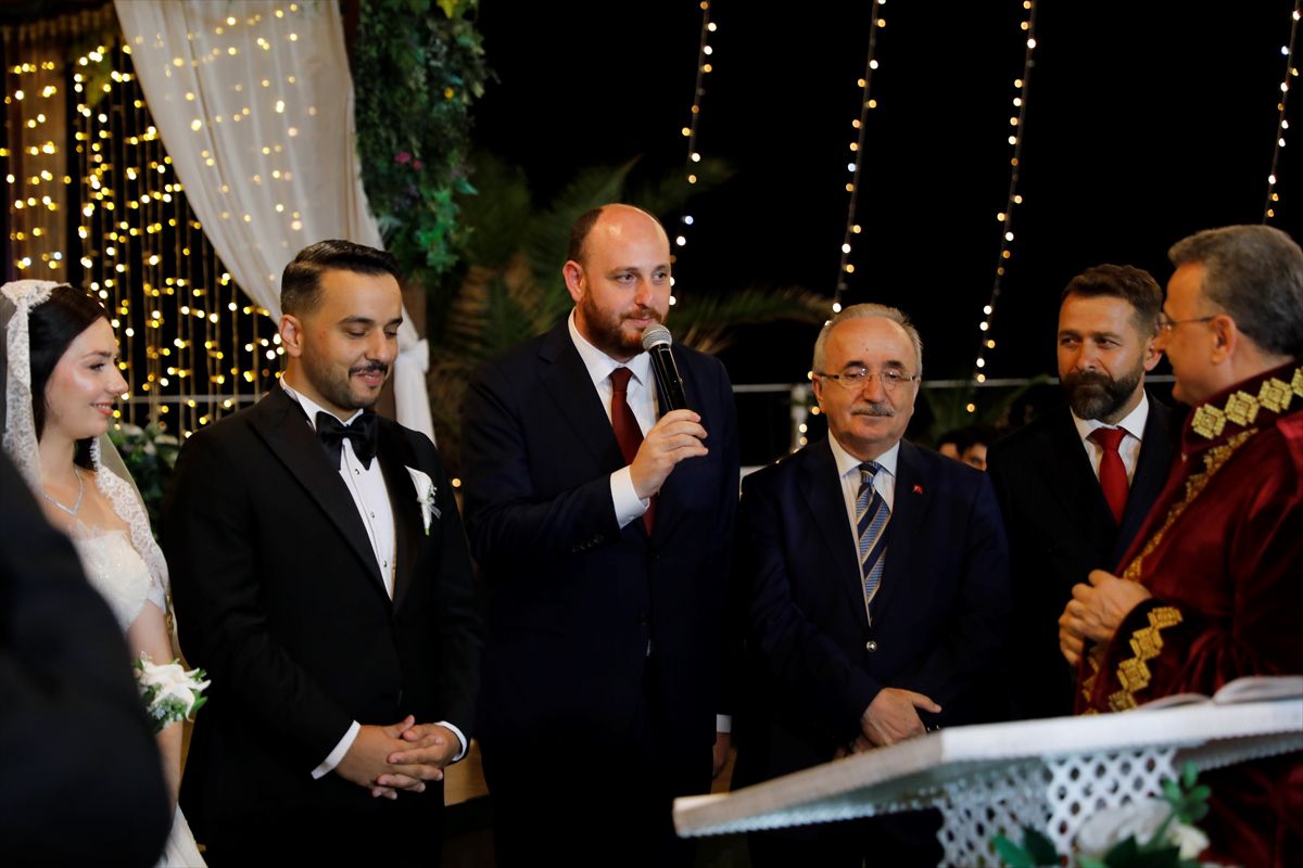 AK Partili Büyükgümüş Samsun'da Nikah Şahidi Oldu