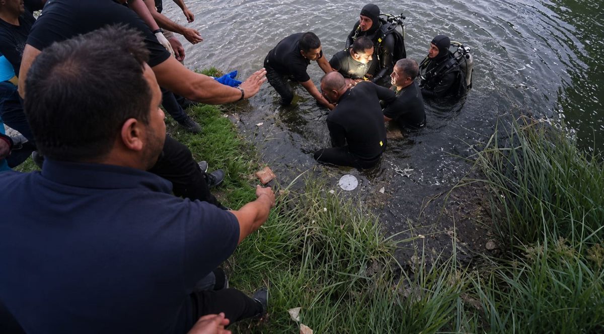 Van'da piknik faciası: Çocuğunu kurtaran baba boğuldu