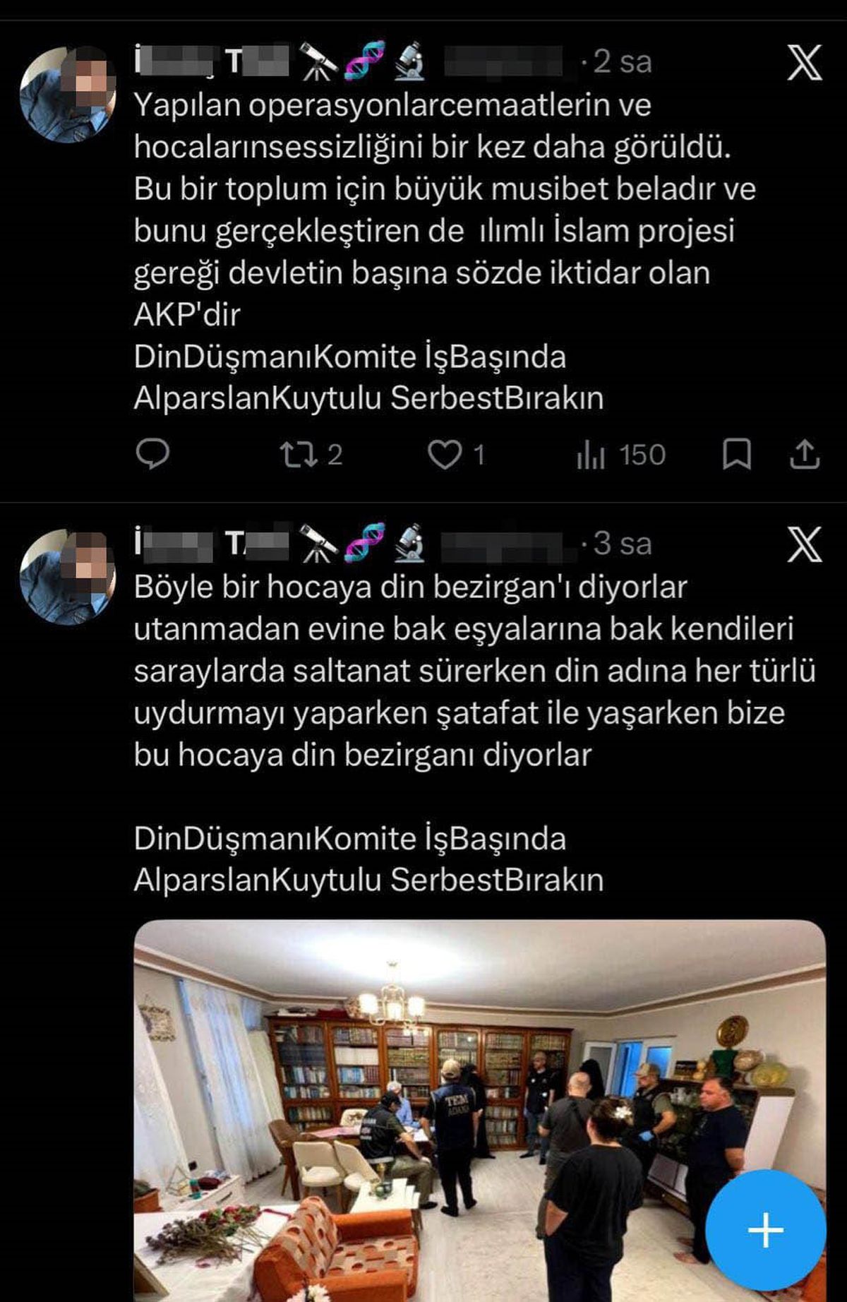 Provokatif paylaşıma soruşturma