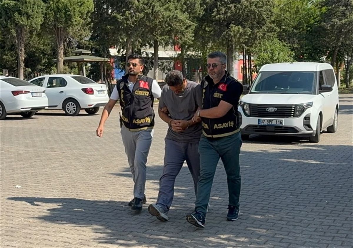 Antalya'da kadın cinayeti zanlısı adliyede