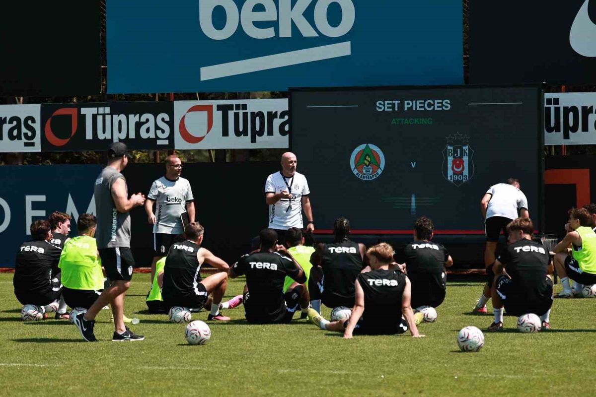 Beşiktaş, Alanyaspor maçı hazırlıklarını tamamladı
