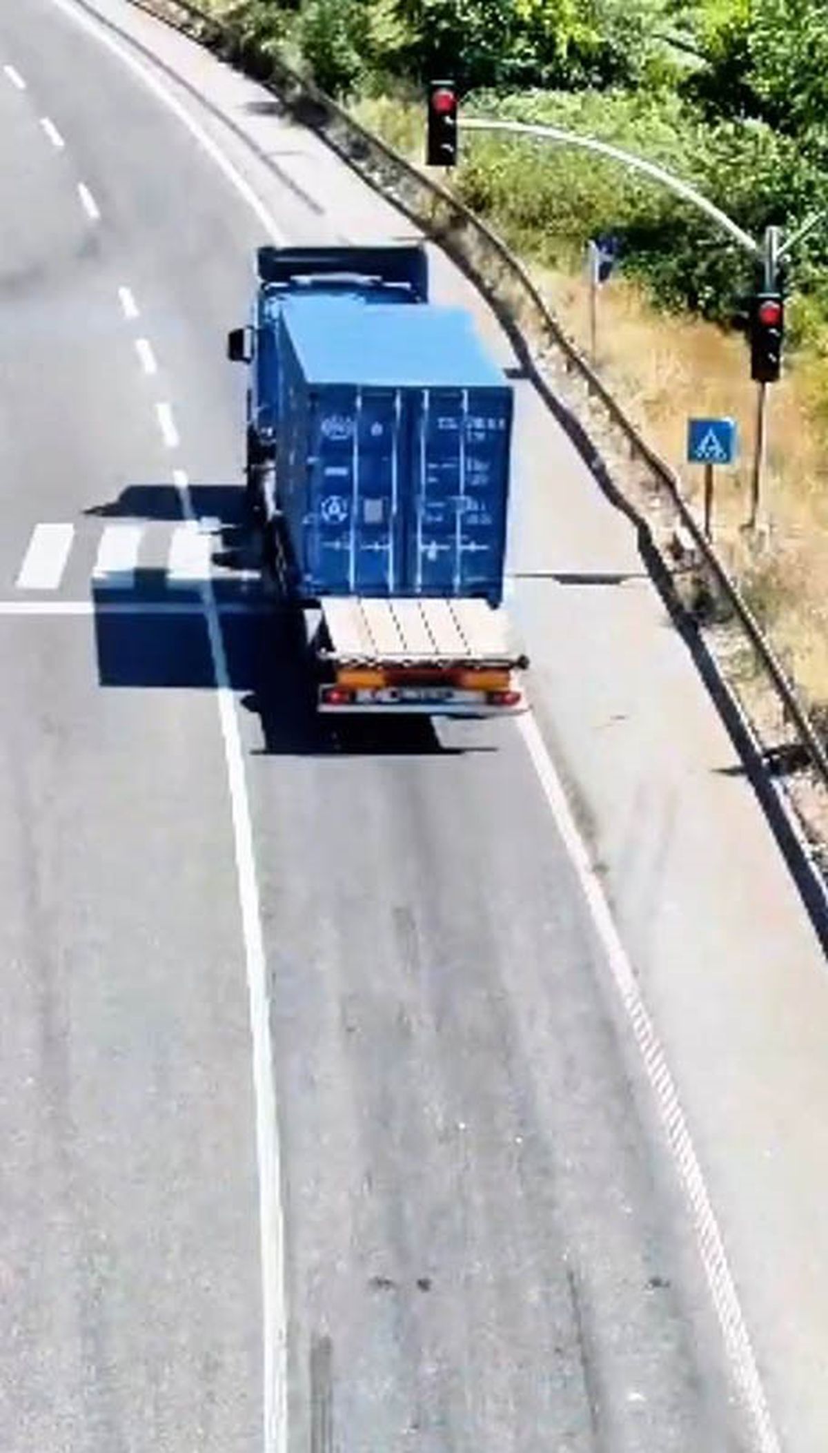Bilecik'te Drone Destekli Trafik Denetimi