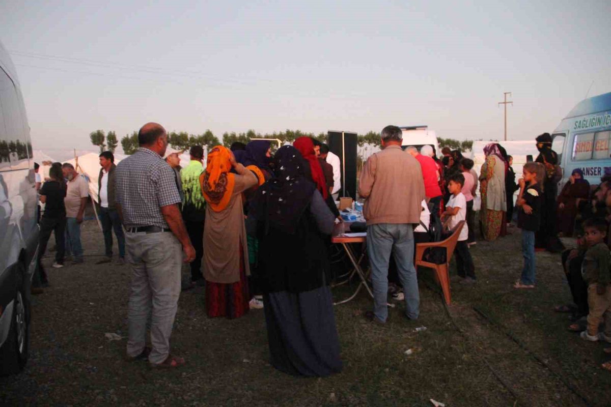 Çarşamba'da mevsimlik tarım işçilerine sağlık taraması