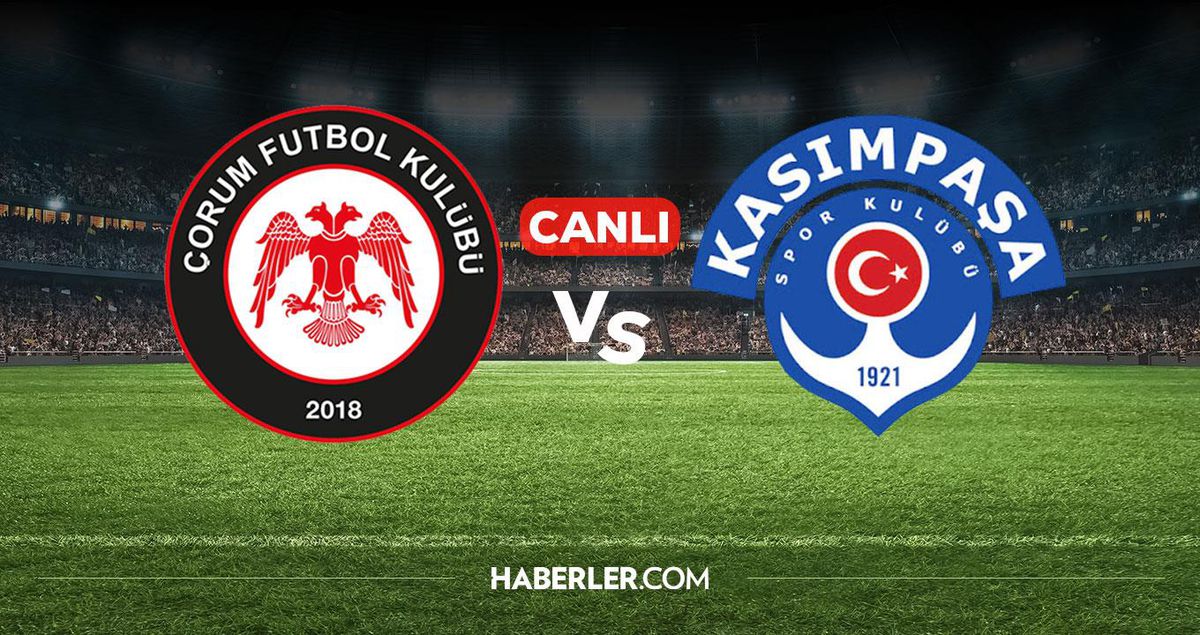 Çorum FK Kasımpaşa CANLI nereden izlenir? Çorum FK Kasımpaşa maçı hangi kanalda, nereden izlenir?