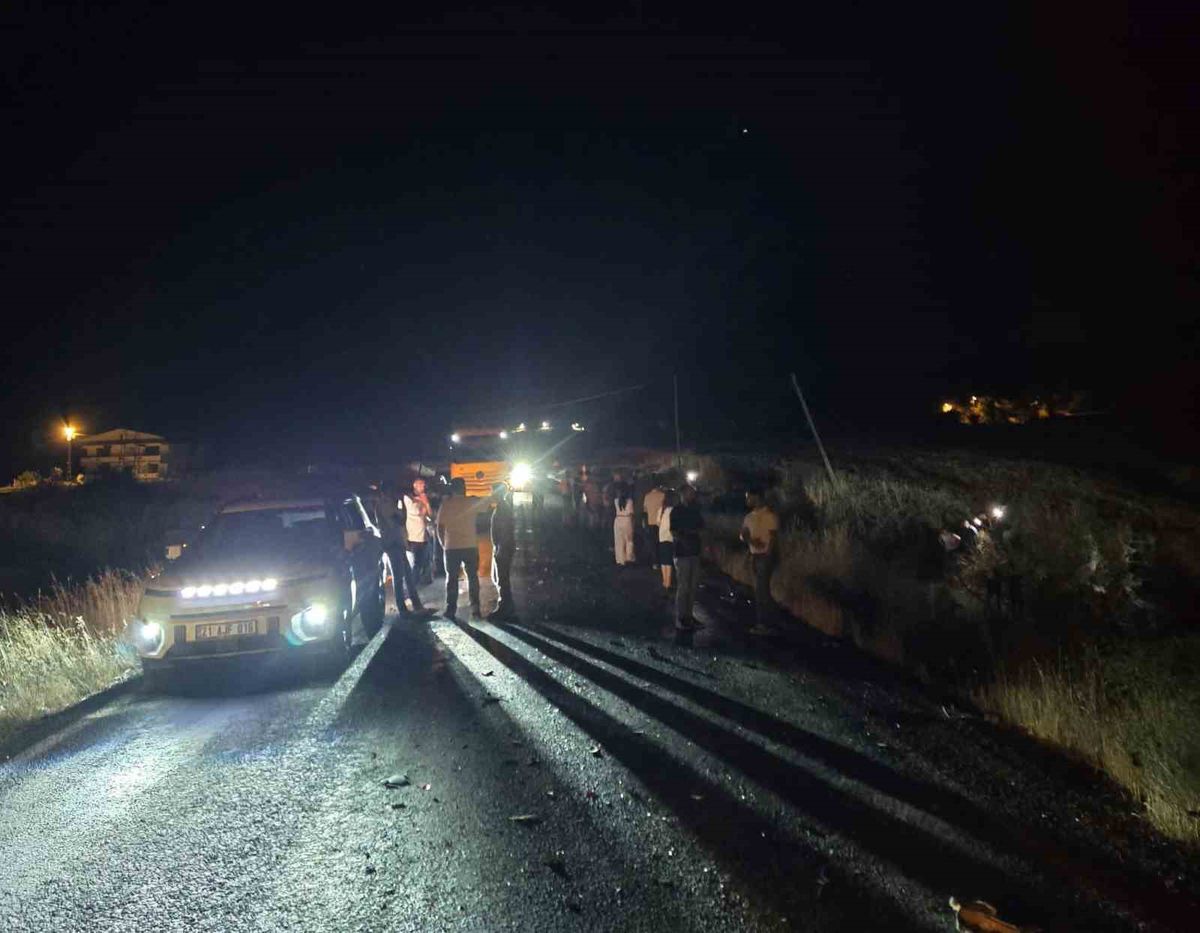 Lice'de feci kaza: 2 ölü, 1 yaralı