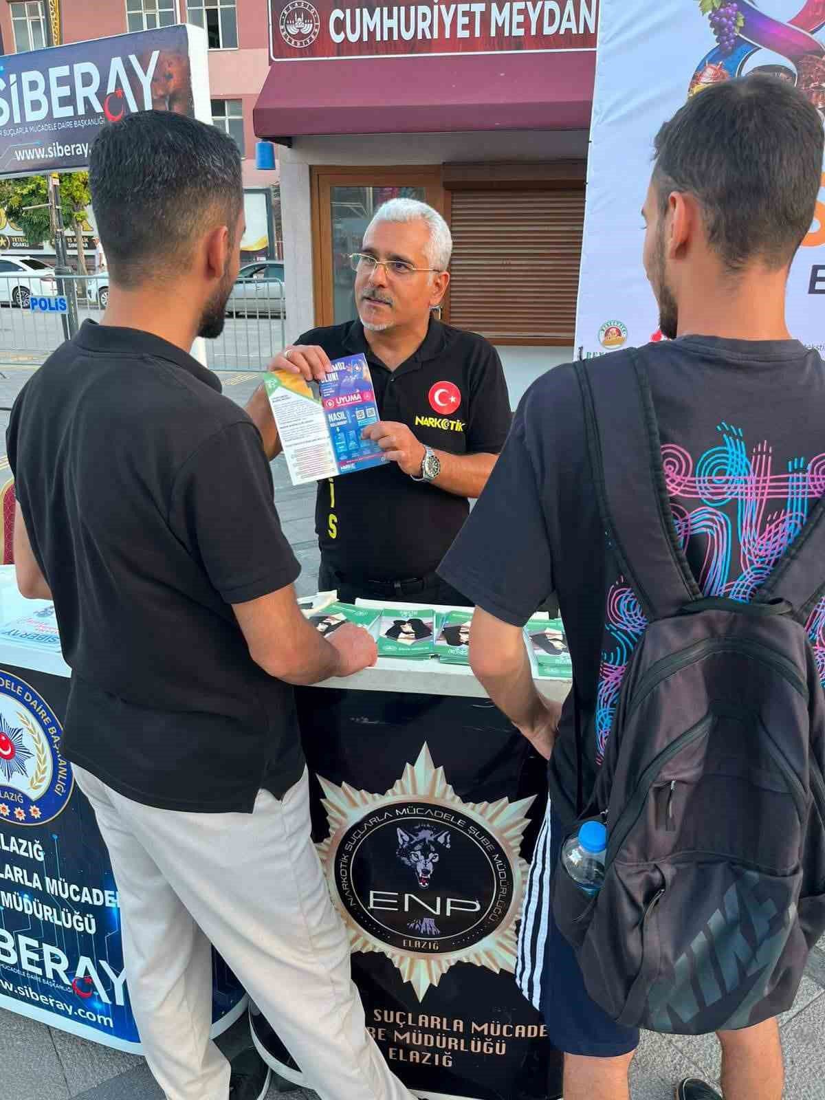 Elazığ'da Gastronomi Festivali'nde Güvenlik Bilgilendirmesi: 21 Bin Vatandaşa Ulaşıldı