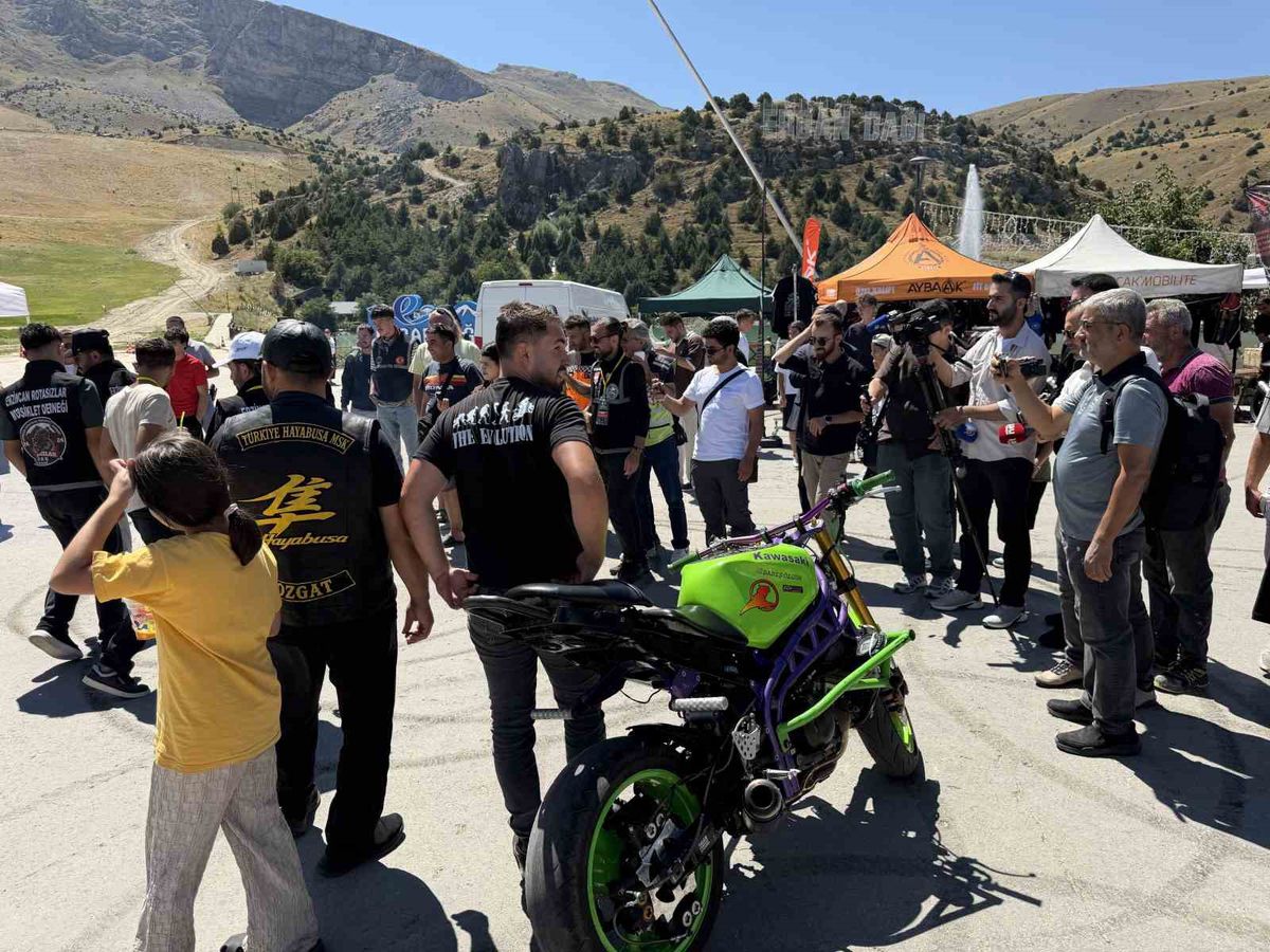 Erzincan'da İlk Ergan Motofest Başladı