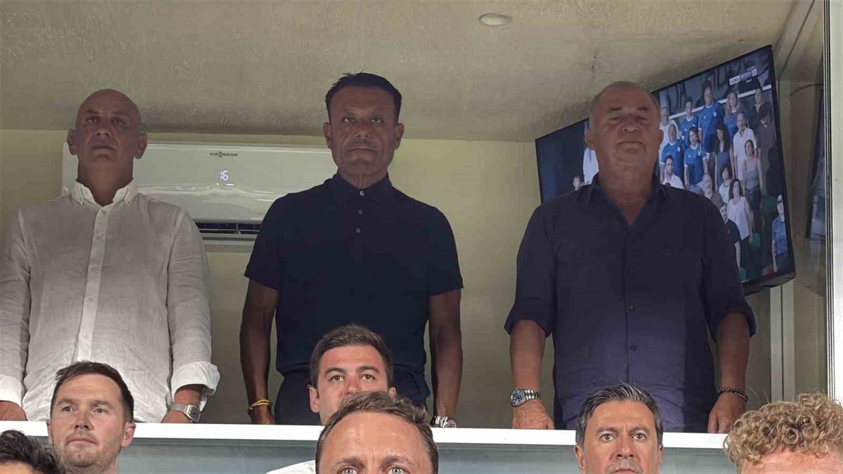Fatih Terim Muğla Derbisini Tribünden İzledi