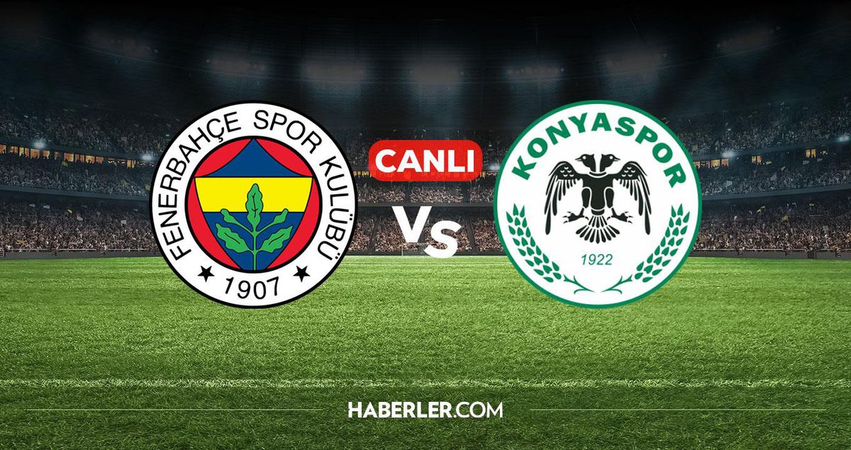 Fenerbahçe Konyaspor CANLI izle! Fenerbahçe Konyaspor maçı hangi kanalda, nereden izlenir?