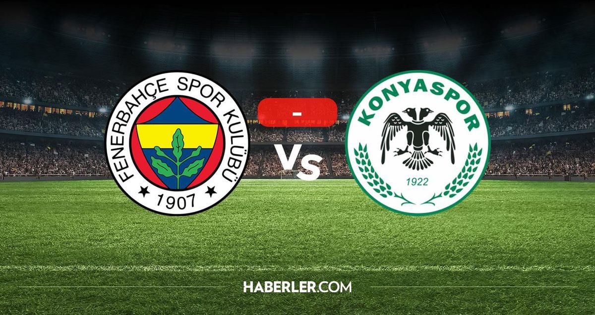 Fenerbahçe Konyaspor maçı kaç kaç? MAÇ SONUCU! Fenerbahçe Konyaspor golleri kim attı, canlı maç anlatımı!