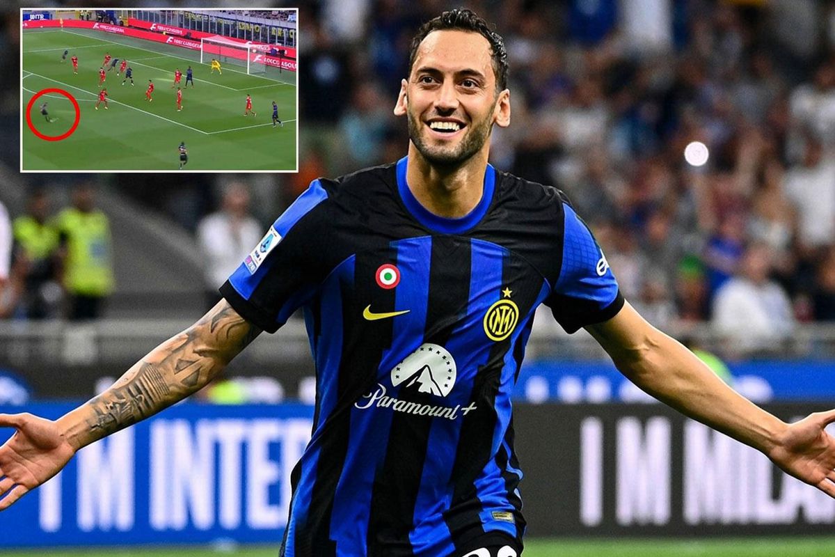 Hakan Çalhanoğlu’ndan muhteşem bir gol