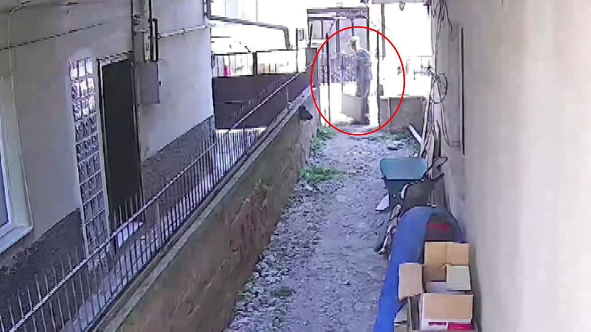 Hurdacı Apartman Kapısını Çaldı, Kamera Yakalattı