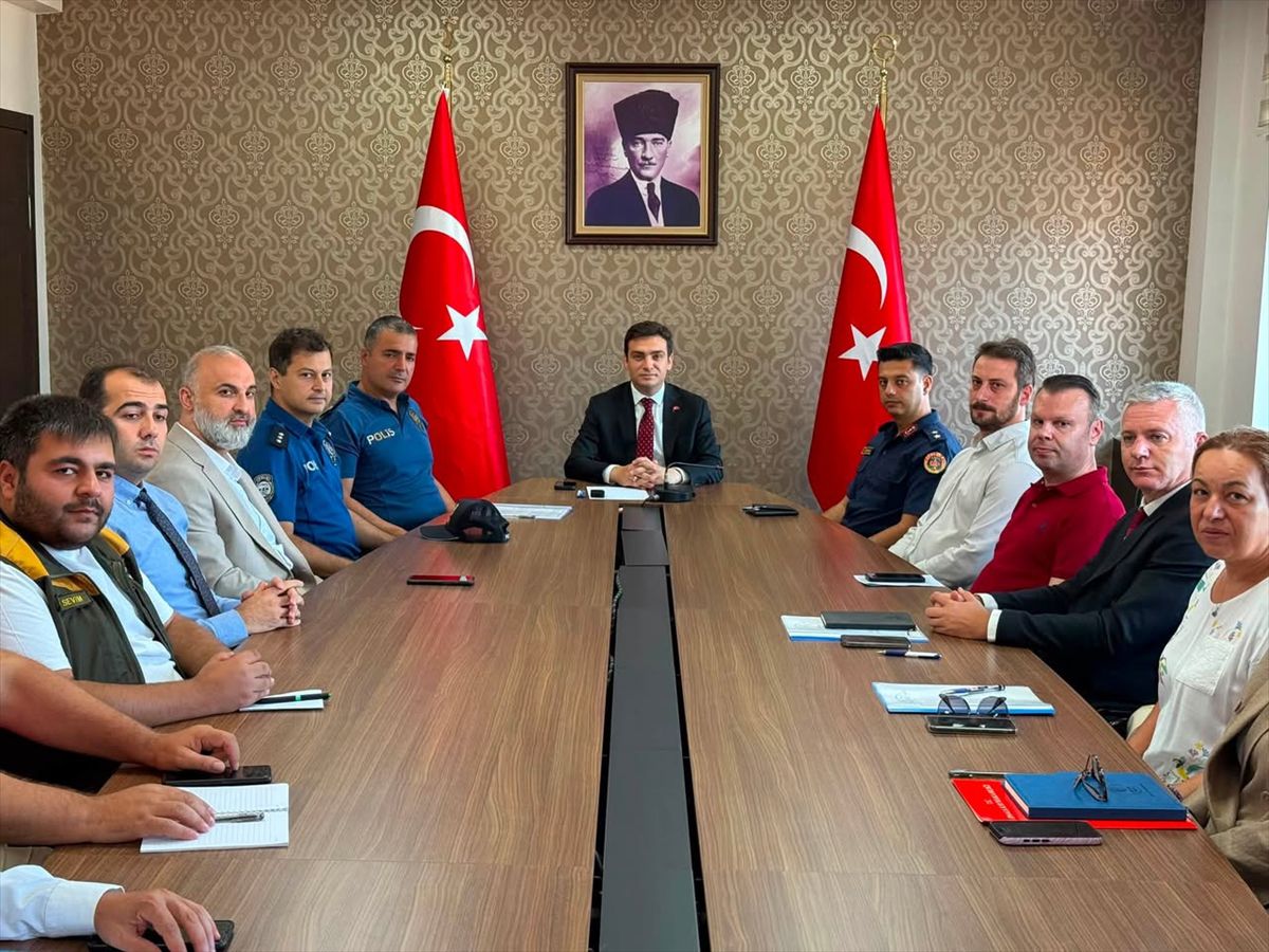 İpsala'da kurum amirleri toplantısı