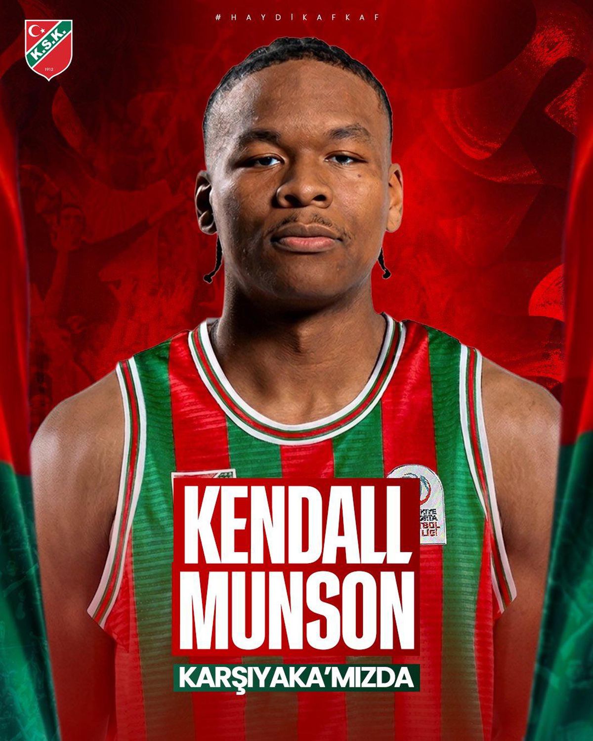 Karşıyaka, Kendall Munson’ı Transfer Etti; Lomazs Görüşmeleri Sürüyor
