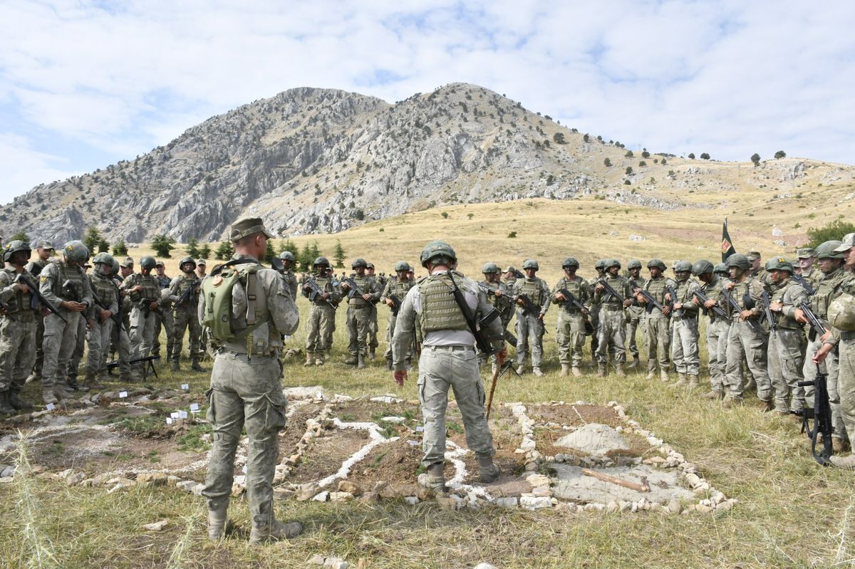 Isparta'da 36'ncı Dönem Komando İhtisas Kursu Tamamlandı