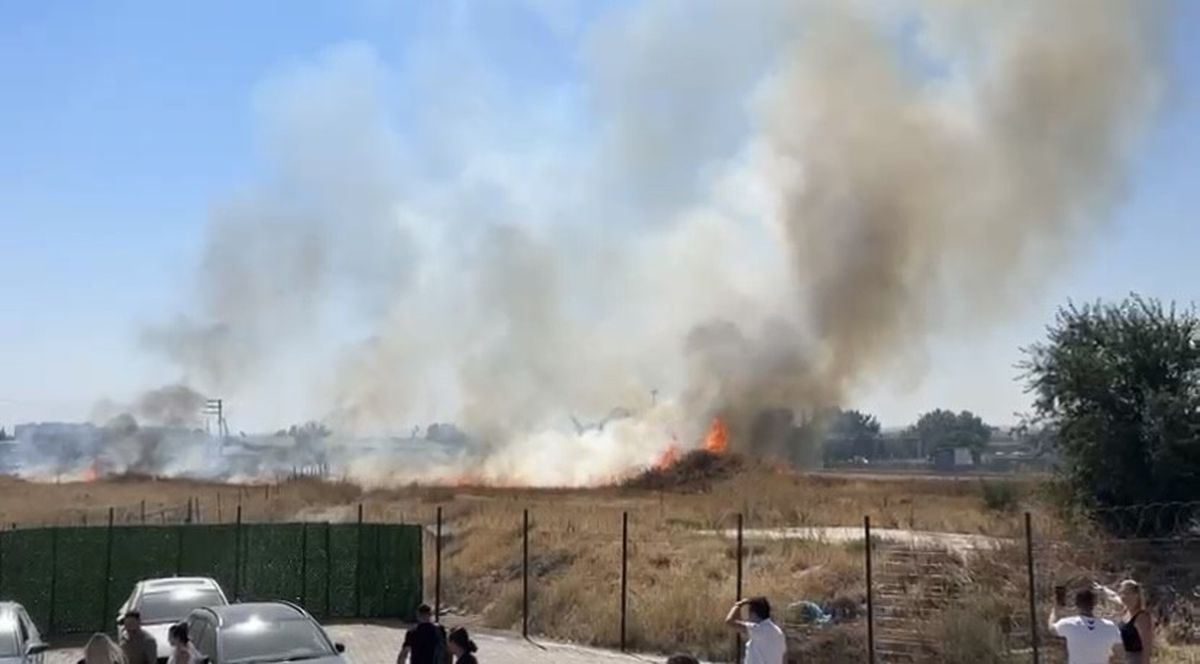 Eskişehir'de Otluk Yangını Kontrol Altına Alındı