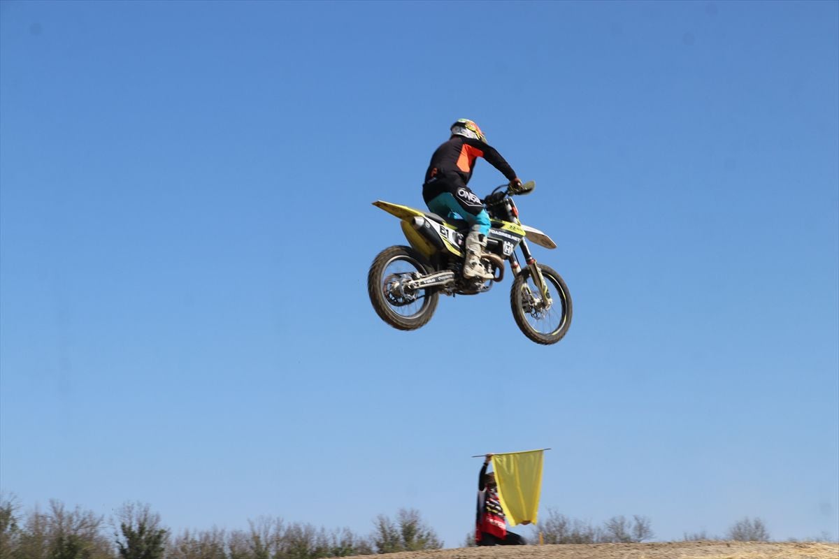 Balkan Motokros Şampiyonası Tekirdağ'da Başladı