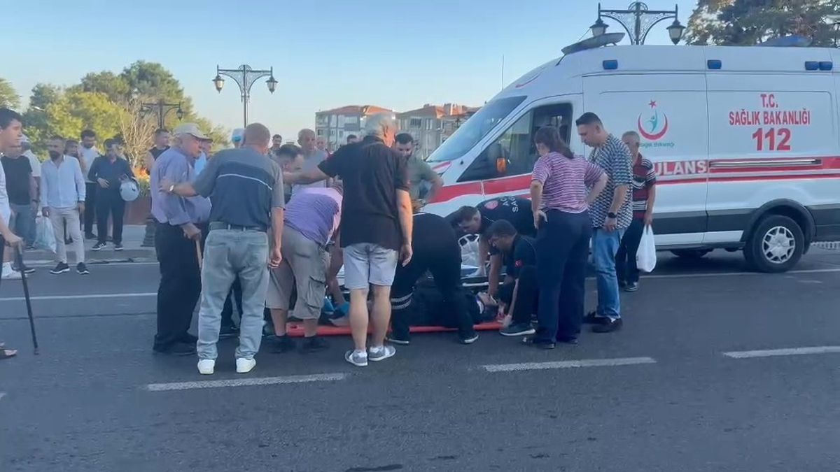 Tekirdağ'da Yayalara Çarpan Alkollü Sürücü Gözaltına Alındı