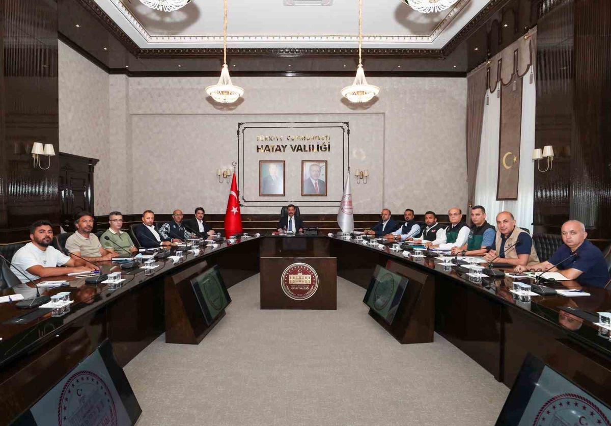 Asi Nehri altyapı koordinasyon toplantısı
