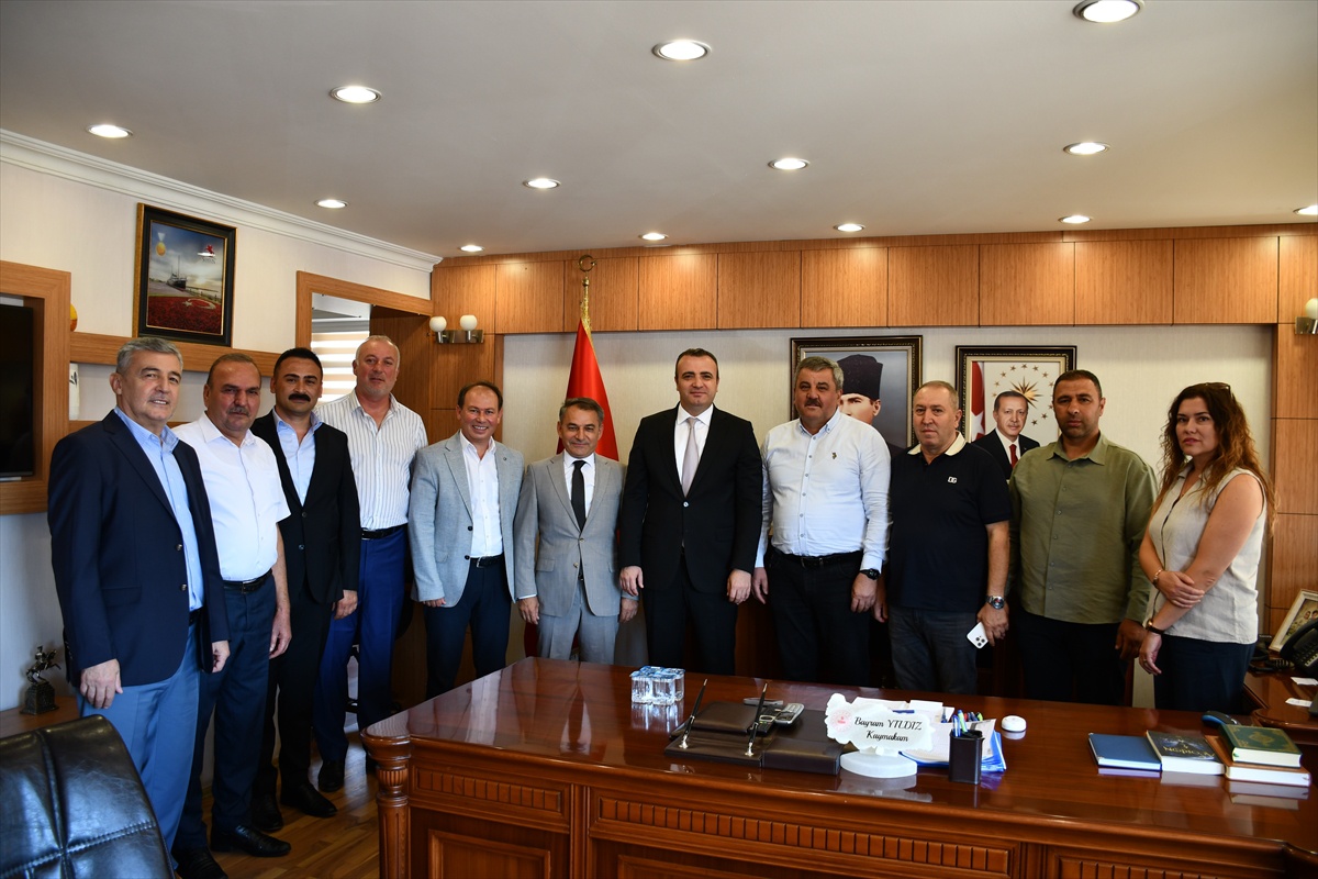 Vezirköprü'de Ağca'dan Kurum Ziyareti