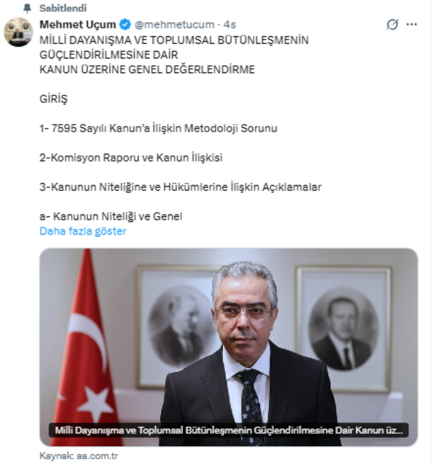 Cumhurbaşkanı Başdanışmanı Uçum'dan dikkat çeken çerçeve yasa çıkışı 3 20260823 d5266a70d71b4d63b88dc08051a199fb