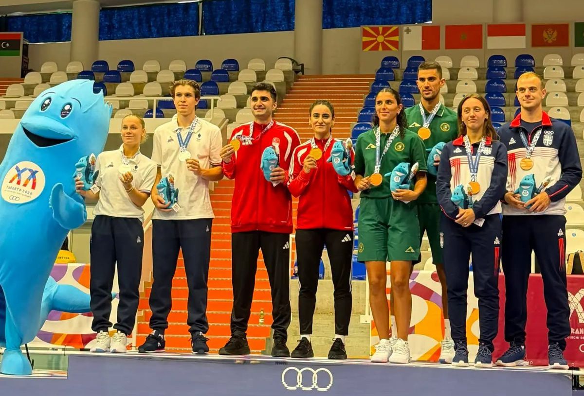 Milli Badmintonculardan Akdeniz Oyunları'nda Altın Madalya